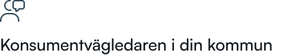 Konsumentvägledaren i din kommun